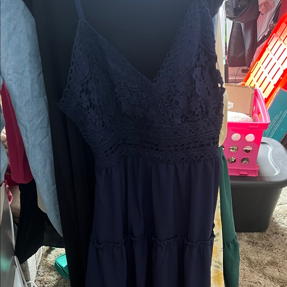 Navy dress